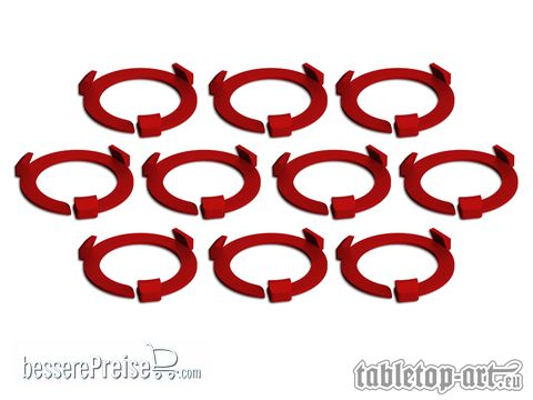 Tabletop-Art TTA501166 - Squad Marker - 32mm Cherry Red (10)