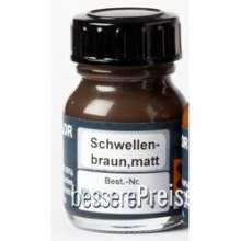 Weinert 2664 - Nitro-Acryl-Farbe Schwellenbraun 25 ml