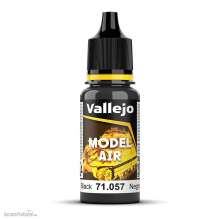 Vallejo 771057 - Schwarz, 17 ml