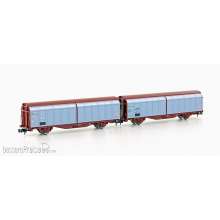 Hobbytrain H24681 - 2er Set Schiebewandwagen Hbbillns FS Trenitalia, Ep.V-VI - Lemke